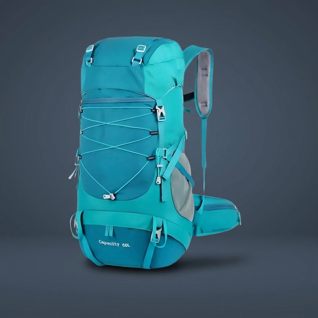 Sac à Dos Trekking 50L avec Housse de Pluie