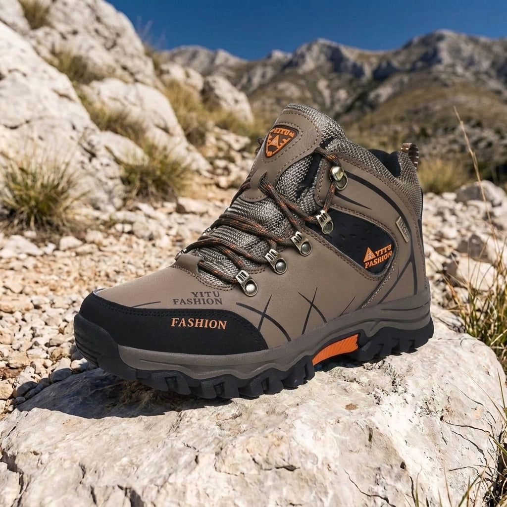 Chaussures de Randonnée Cuir Homme Montantes