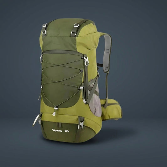 Sac à Dos Trekking 50L avec Housse de Pluie