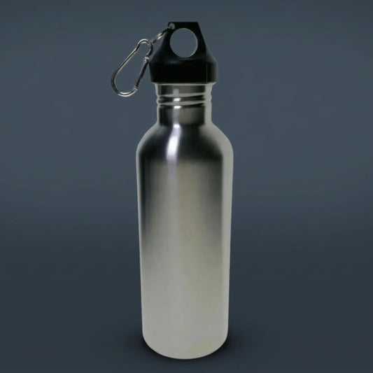 Gourde Inox 750 ml avec Mousqueton