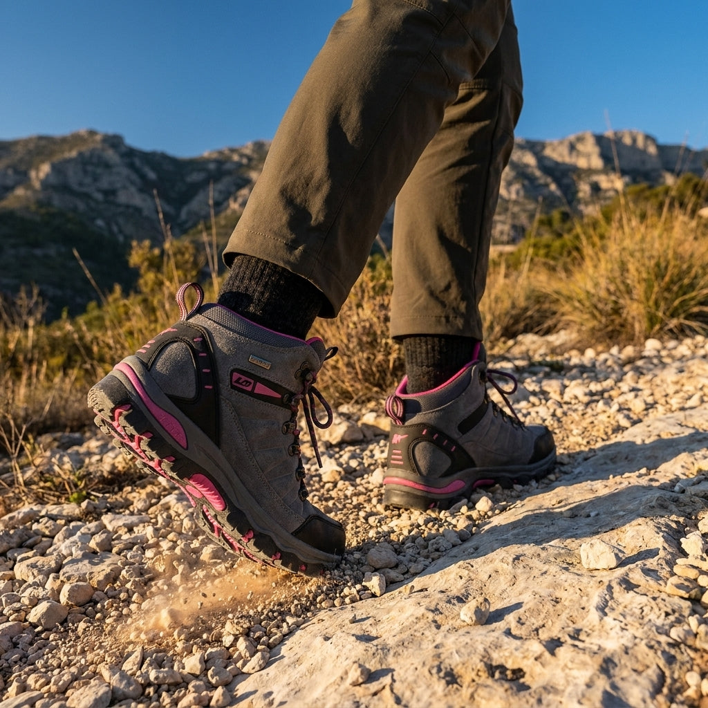 Chaussures de Randonnée Femme Imperméables Montantes