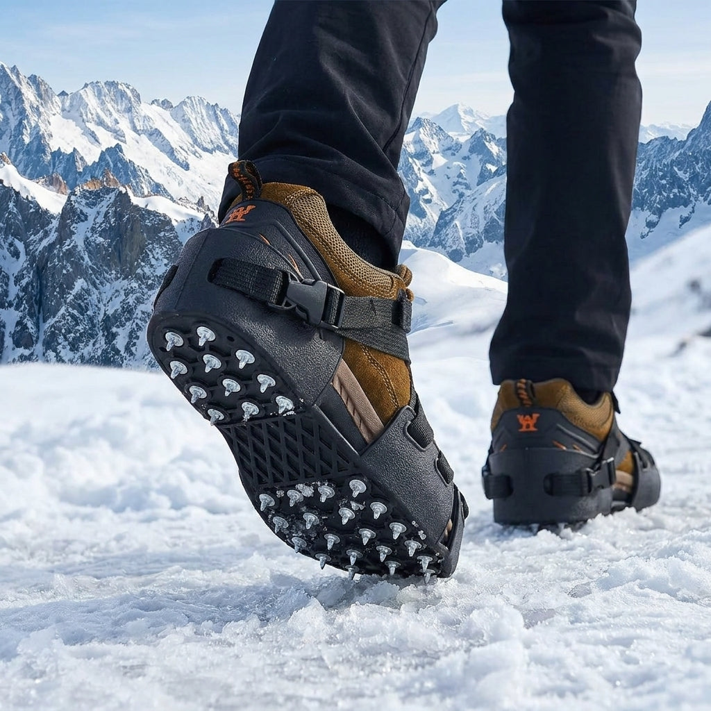 Crampons Neige 32 Pointes pour Chaussures