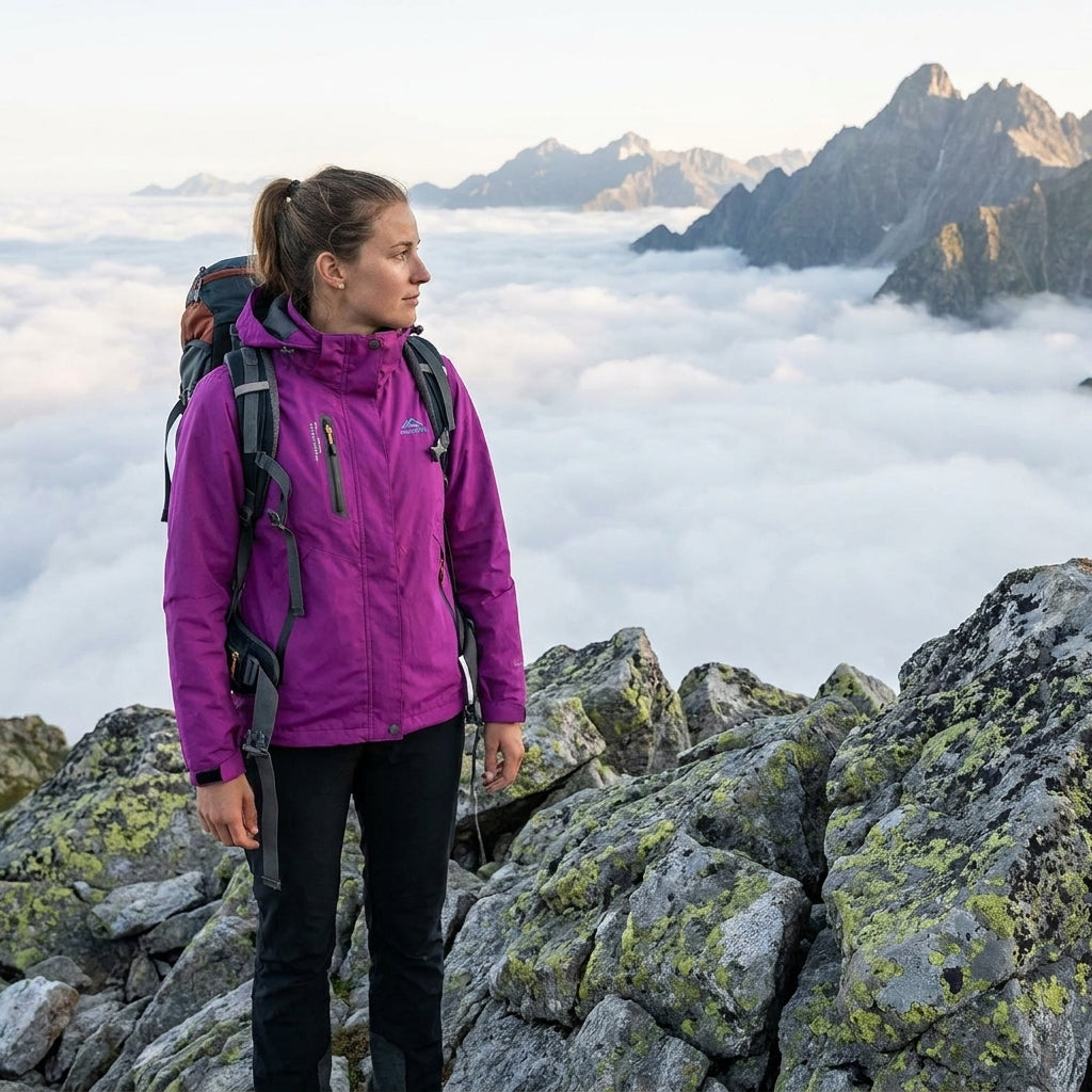 Veste de Montagne Femme Imperméable