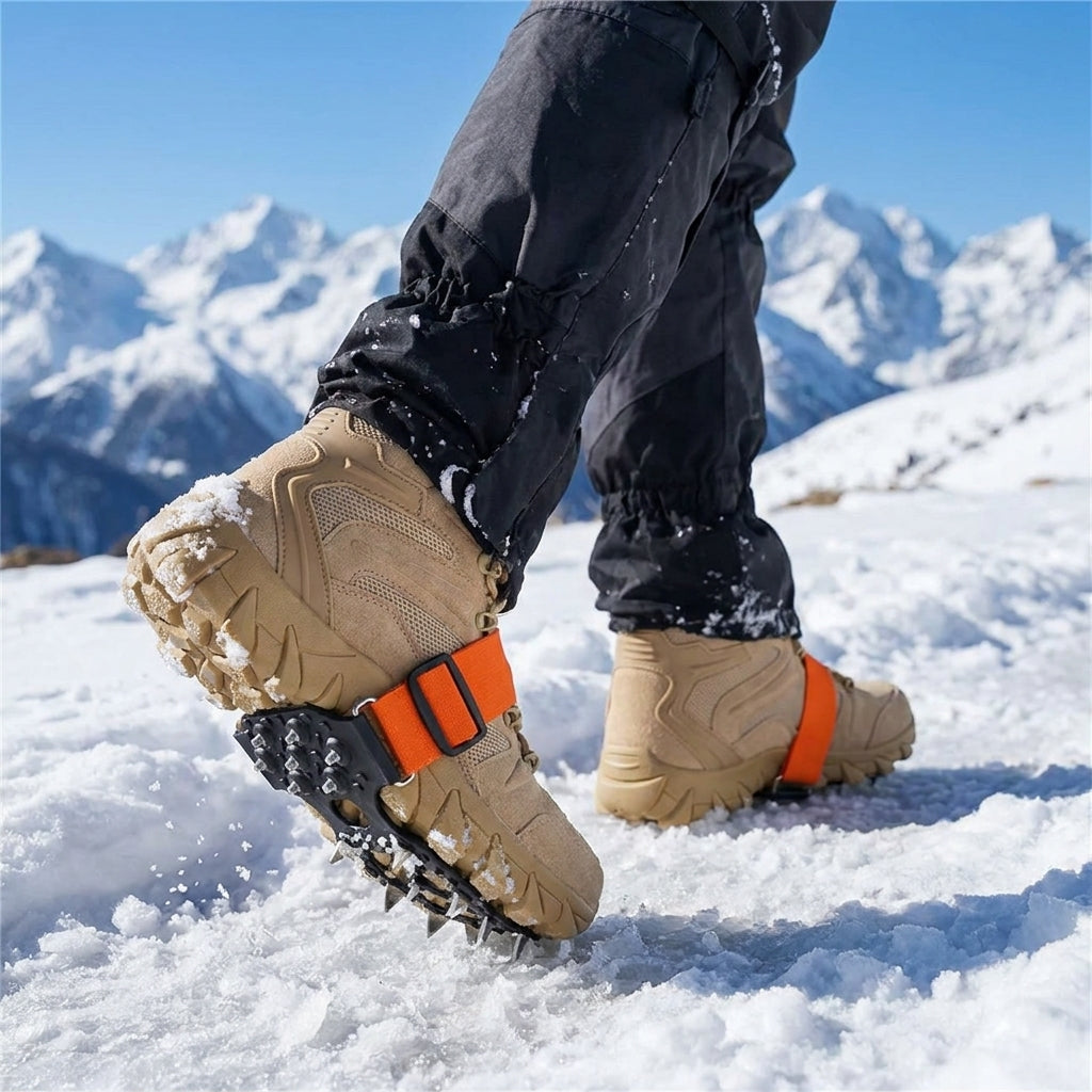 Crampons Neige 7 Pointes pour Chaussures