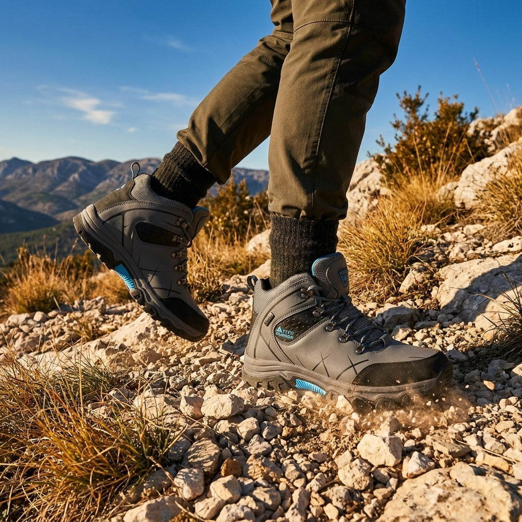 Chaussures de Randonnée Cuir Homme Montantes