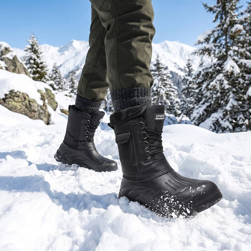 Bottes de Neige Après-Ski Homme