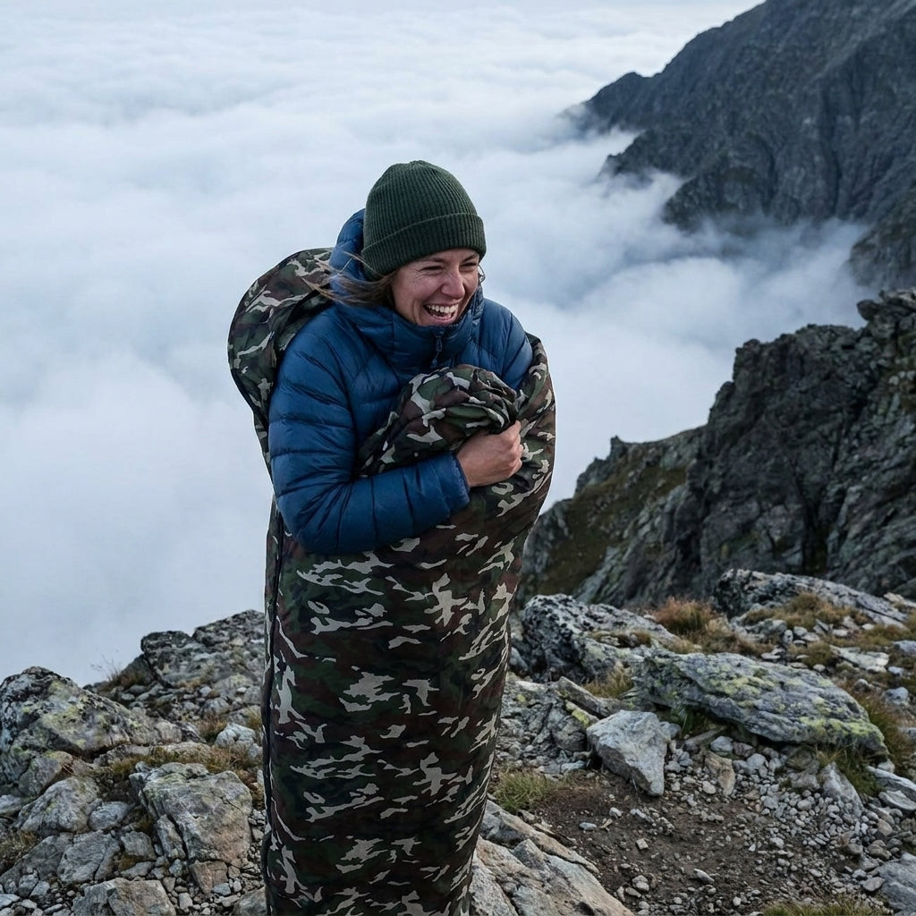 Sac de Couchage Trekking Camouflage