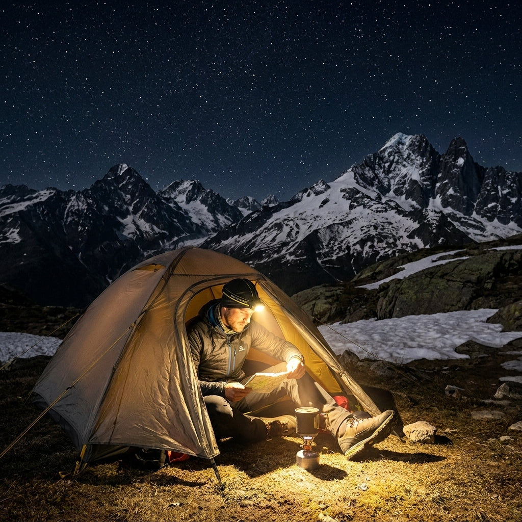 Lampe Frontale Rechargeable 1400 Lumens