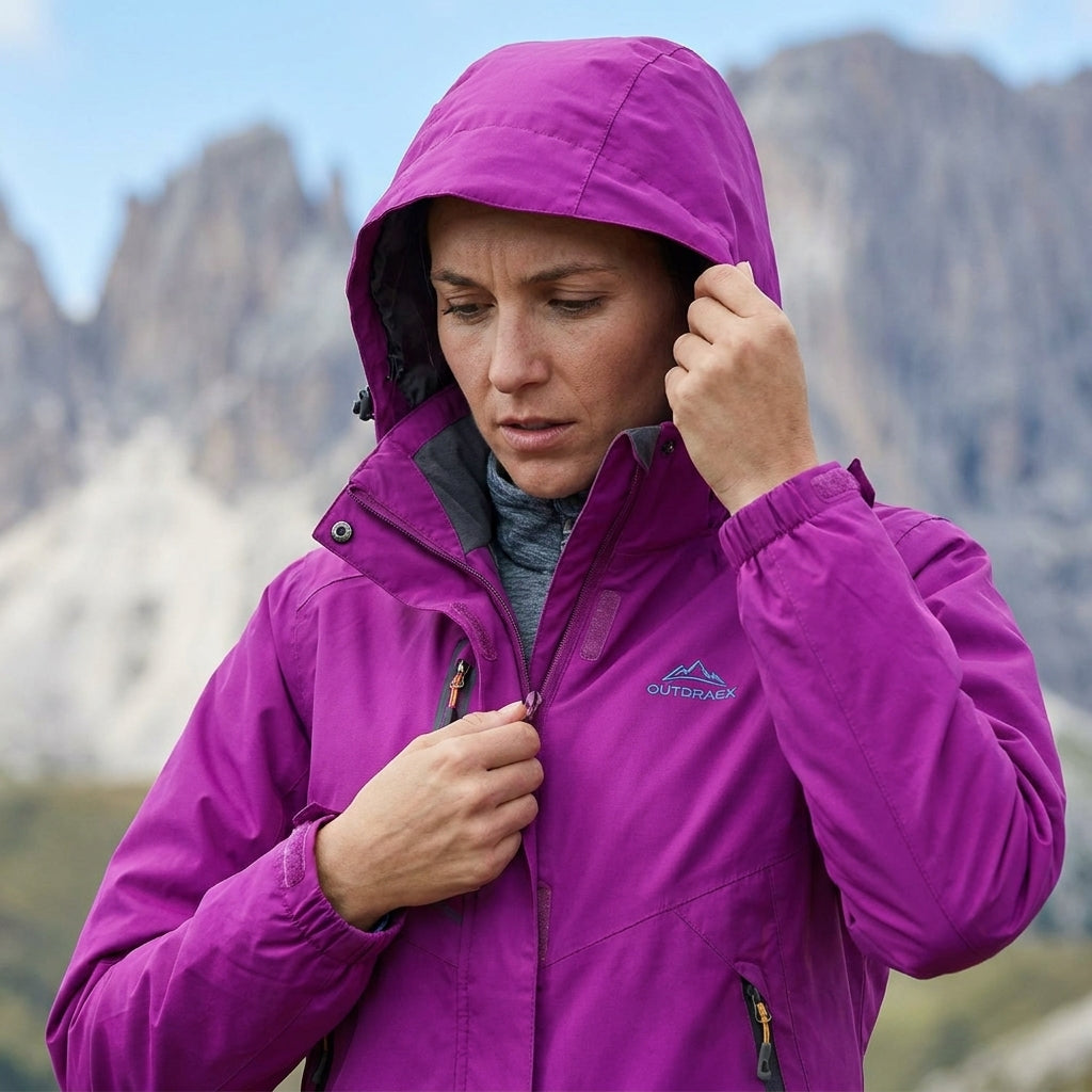 Veste de Montagne Femme Imperméable