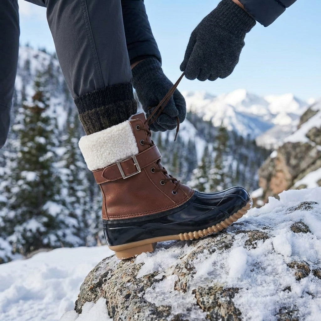 Bottes Après-Ski Femme Fourrées