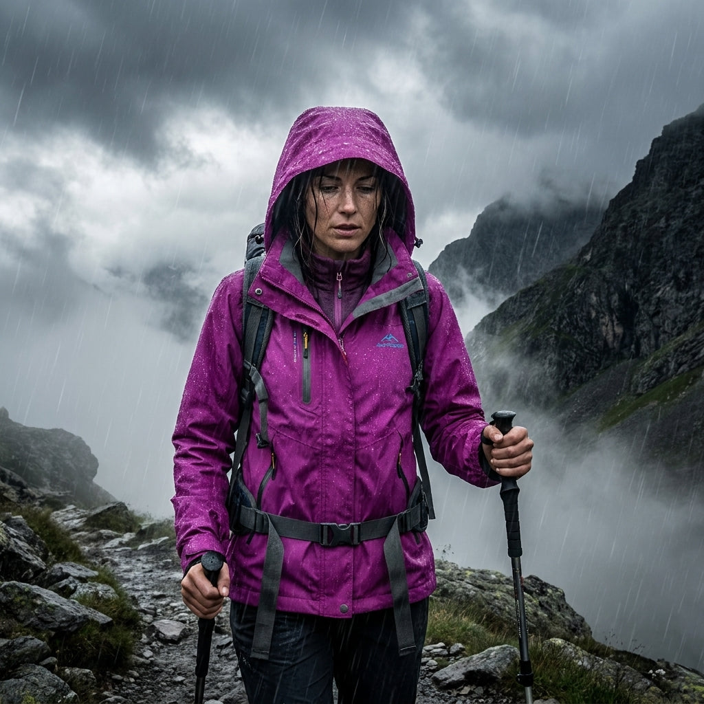 Veste de Montagne Femme Imperméable