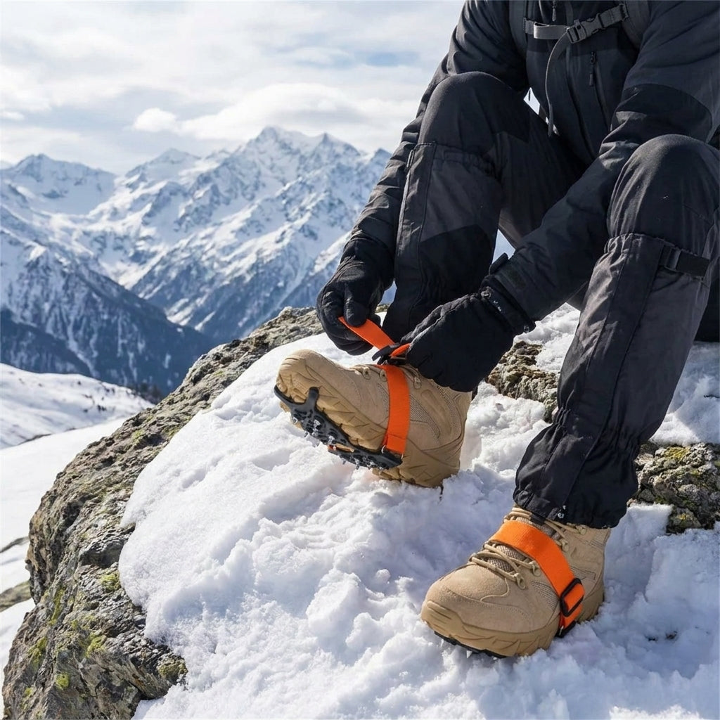 Crampons Neige 7 Pointes pour Chaussures