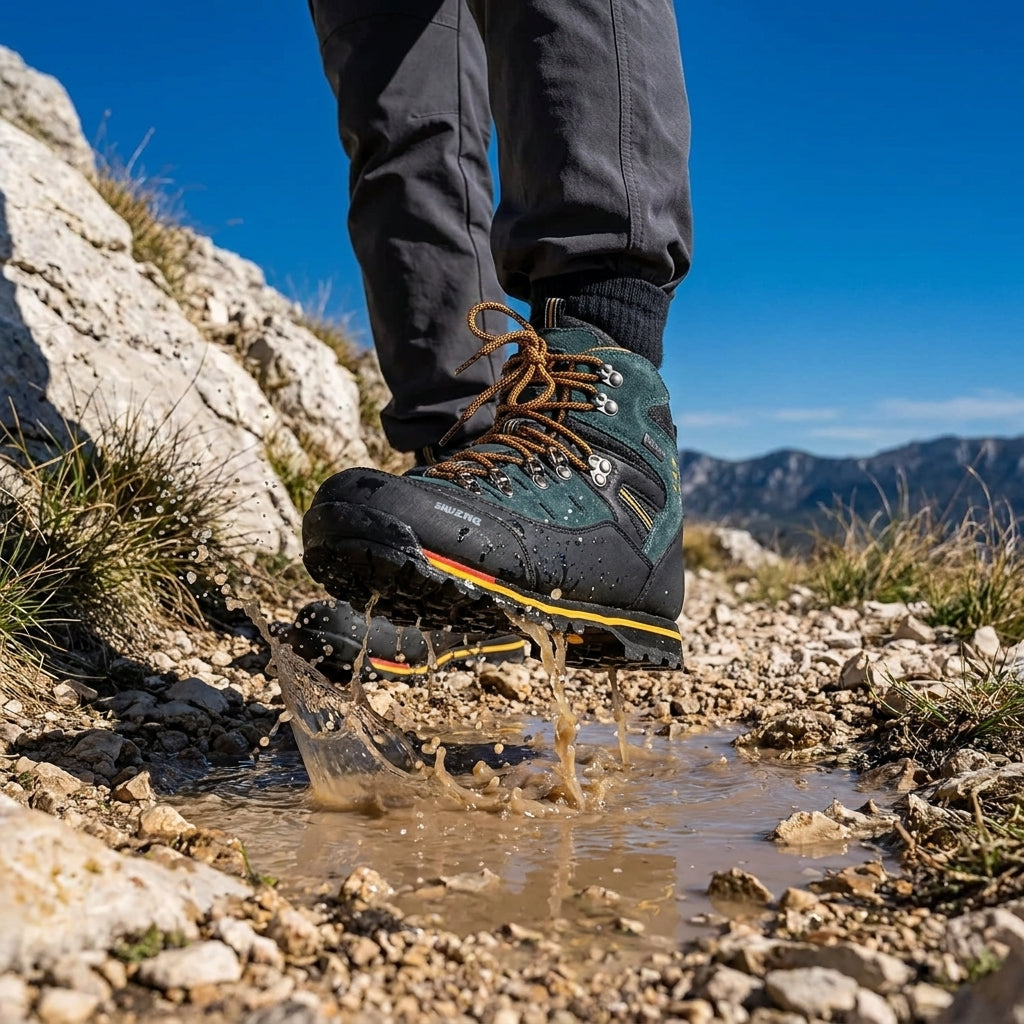 Chaussures de Randonnée Homme Imperméables Montantes