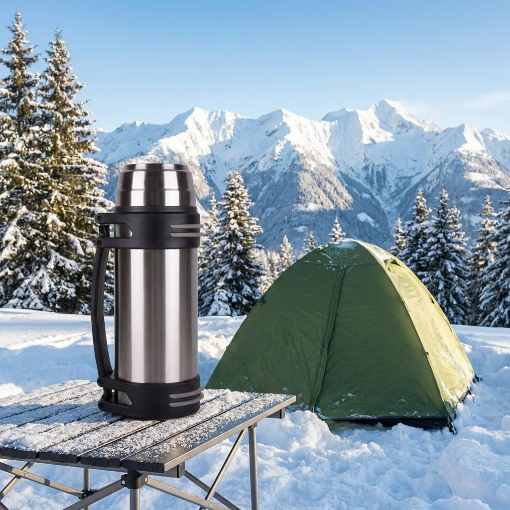 Bouteille Isotherme Inox Grande Capacité